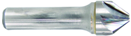5/8" Size-1/2" Shank-82°-Carbide 6 Flute Chatterless Countersink - Best Tool & Supply
