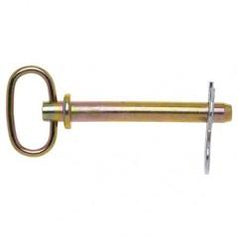 1"X6-3/4" HITCH PIN YELLOW CHROMATE - Best Tool & Supply