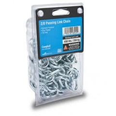 3/16" GRADE 30 PROOF COIL CHAIN 10' - Best Tool & Supply