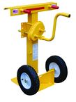 Heavy Duty Trailer Stabilizing Jacks - #CH-BEAM-SN - Includes reflective collar - 16" solid foam wheels - Hand crank operation - Best Tool & Supply