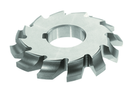 1/2 Radius - 4-1/4 x 3/4 x 1-1/4 - HSS - Left Hand Corner Rounding Milling Cutter - 10T - TiAlN Coated - Best Tool & Supply