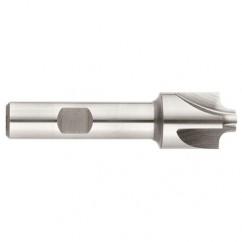 1/4" Radius - 1 x 3/4" Shank - Cobalt - Corner Rounding EM - 4 FL Uncoated - Best Tool & Supply