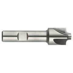 1/2" Radius - 1-1/2 x 3/4" Shank - HSS - Corner Rounding EM - 4 FL Uncoated - Best Tool & Supply