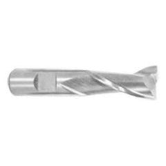 1-7/8 Dia. x 4-1/8 Overall Length 2-Flute Square End High Speed Steel SE End Mill-Round Shank-Center Cut-Uncoated - Best Tool & Supply