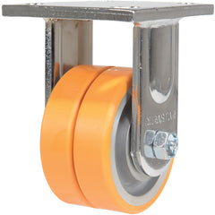 4 × 2 Polyurethane Sirius Dual Rigid Caster