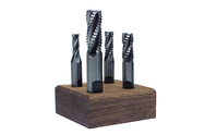 4 Pc. HSS Roughing End Mill Set - Best Tool & Supply