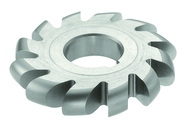 7/16 Radius - 6 x 7/8 x 1-1/4 - HSS - Convex Milling Cutter - Large Diameter - 14T - Uncoated - Best Tool & Supply