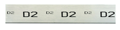 1/2 x 3 x 36 - Oversize High Carbon, High Chromium Precision Ground Flat Stock - Best Tool & Supply