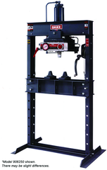 Air Operated Double Pump Hydraulic Press - 6-475 - 75 Ton Capacity - Best Tool & Supply