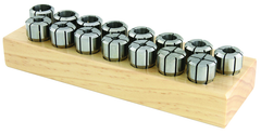 DA100 8 Piece Collet Set - Range: 1/8" - 9/16" by 16th - Best Tool & Supply