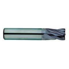 1/2" Dia. - 2-7/8" OAL - TiAlN CBD - Roughing HP End Mill - 4 FL - Best Tool & Supply