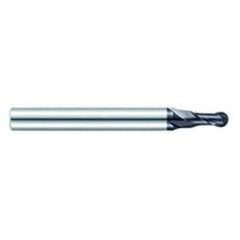 .024" Dia. - 1-1/2" OAL - AlTiN CBD-Ball Nose HP End Mill-2 FL - Best Tool & Supply