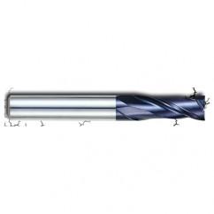 3/4" Dia. - 2" LOC - 4-1/2" OAL - 2 FL Carbide S/E HP End Mill-AlTiN - Best Tool & Supply