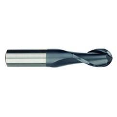 1/4" Dia. - 2-1/2" OAL - AlTiN CBD - Ball End SE EM - 2 FL - Best Tool & Supply