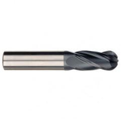 9/16" Dia. - 3-1/2" OAL - AlTiN CBD - Ball End SE EM - 4 FL - Best Tool & Supply