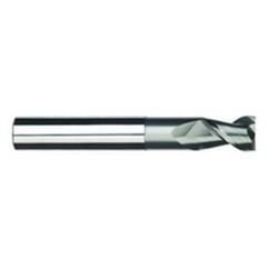 3/4" Dia. - 1" LOC - 4" OAL - 2 FL Carbide S/E HP End Mill-Uncoated - Best Tool & Supply