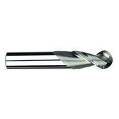 5/8" Dia. - 3-1/2" OAL - Uncoat CBD-Ball End HP End Mill-2 FL - Best Tool & Supply