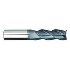 3/16" Dia. - 9/16 LOC - 2" OAL - 3 FL Carbide S/E HP End Mill-AlTiN - Best Tool & Supply