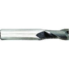 1/4 Dia. x 2-1/2 Overall Length 3-Flute Square End Solid Carbide SE End Mill-Round Shank-Center Cut-AlTiN - Best Tool & Supply