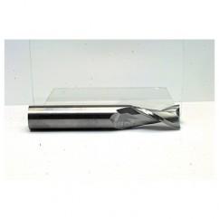 12mm Dia. x 76mm Overall Length 2-Flute Square End Solid Carbide SE End Mill-Round Shank-Center Cut-AlTiN - Best Tool & Supply