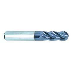 5/8" Dia. - 3-1/2" OAL - AlTiN CBD-Vari Helix-BE HP End Mill-4 FL - Best Tool & Supply