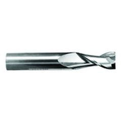 3/4" Dia. - 1-1/2" LOC - 4" OAL - .030 Radius 2 FL Carbide S/E HP End Mill-TiCN - Best Tool & Supply