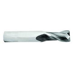 5/16 Dia. x 2-1/2 Overall Length 2-Flute .030 C/R Solid Carbide SE End Mill-Round Shank-Center Cut-AlTiN - Best Tool & Supply