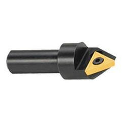 60° Point - 1-1/4" Min - 3/4" SH - Indexable Countersink & Chamfering Tool - Best Tool & Supply