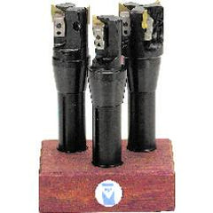 1-1/4; 1-1/2; 2" Dia x 3/4" SH-Holds Inserts - End Mill Set - Best Tool & Supply