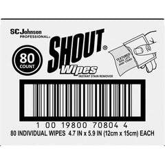 Shout Wipes Box of 80 Packets [686661] (10019800708044) - Exact Industrial Supply