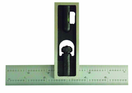 #DS604R - 6" - 4R Graduation - Double Square - Best Tool & Supply