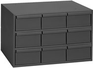 10-7/8 x 11-5/8 x 17-1/4'' (9 Compartments) - Steel Modular Parts Cabinet - Best Tool & Supply