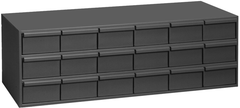 11-5/8" Deep - Steel - 18 Drawer Cabinet - for small part storage - Gray - Best Tool & Supply