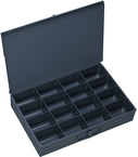 18 x 12 x 3'' - 16 Compartment Steel Boxes - Best Tool & Supply