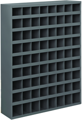 42 x 12 x 33-3/4'' (72 Compartments) - Steel Compartment Bin Cabinet - Best Tool & Supply