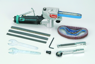 #15006 - 1/2 x 12'' Belt Size - Mini Dynafile Air Abrasive Belt Machine Kit - Best Tool & Supply