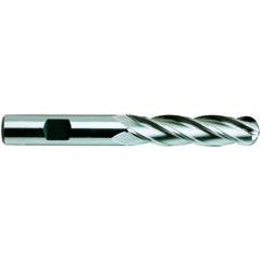 1/2 x 1/2 x 2 x 4 4Fl Long SE Ball 8% Cobalt End Mill - Best Tool & Supply