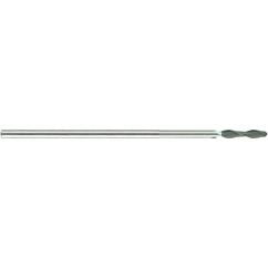 1/8 X 1/8 X 5/8 X 1 X 4 X .120 2Fl Long Reach H-30 Ball Diamond Coated - Best Tool & Supply