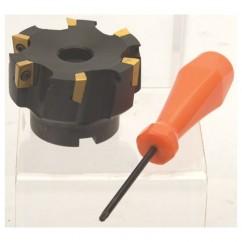 2" Dia. 90 Degree Face Mill - Uses ADKT 1505 Inserts - Best Tool & Supply