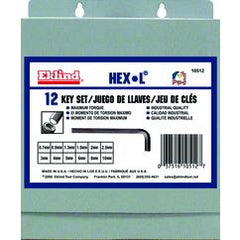 12PC MM HEX-L KEY SET - Best Tool & Supply