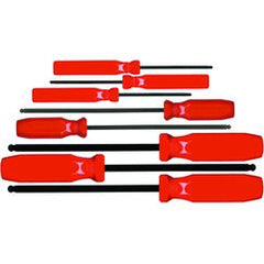8PC BALL HEX SCREWDRIVER SET IN - Best Tool & Supply