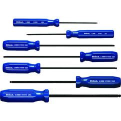 7PC BALL HEX SCREWDRIVER SET METRIC - Best Tool & Supply