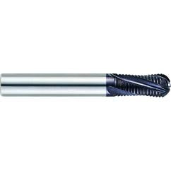 1/4 X 1/4 X 3/4 X 2-1/2 3Fl Reg Fine Ball Rougher X-Power Carbide End Mill - Best Tool & Supply