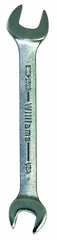 21.0 x 24mm - Chrome Satin Finish Open End Wrench - Best Tool & Supply