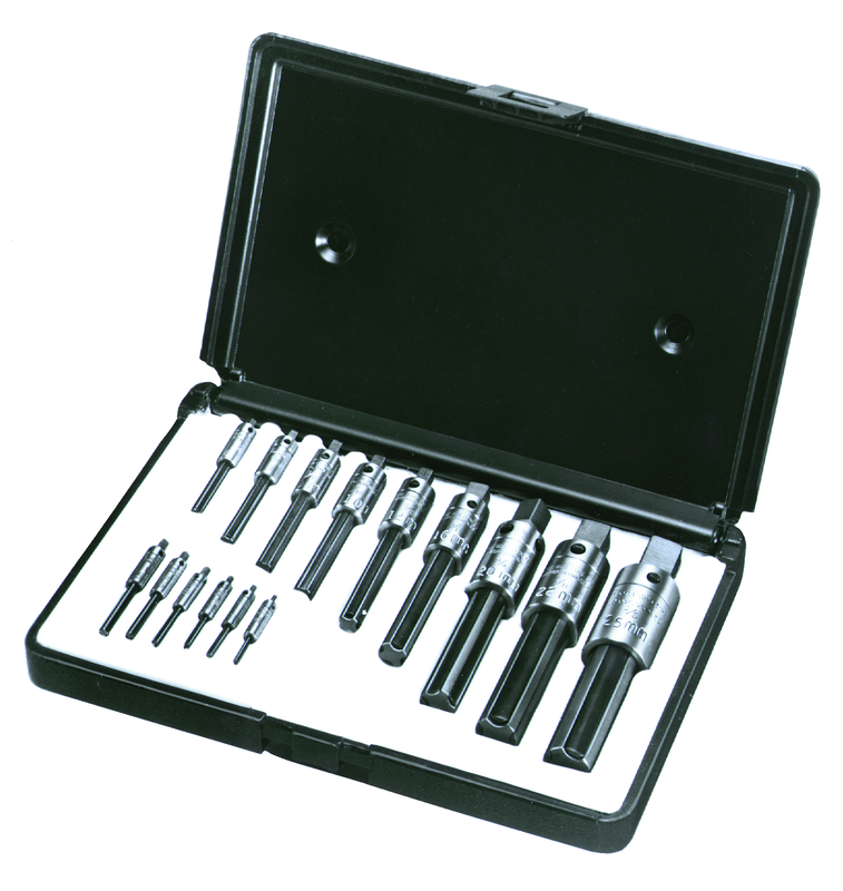 #4 thru 1" - 15 pc HSS Tap Extractor Set - Best Tool & Supply