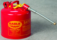 #U251S; 5 Gallon Capacity - Type II Safety Can - Best Tool & Supply