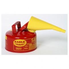 1 GAL TYPE I SAFETY CAN W/FUNNEL - Best Tool & Supply