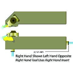 ANSR203D - Coolant Thru- RH - Threading Toolholder Use Insert NG-3R - Best Tool & Supply