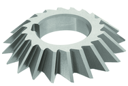 6 x 1-1/4 x 1-1/4 - HSS - 60 Degree - Left Hand Single Angle Milling Cutter - 28T - TiN Coated - Best Tool & Supply