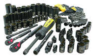 STANLEY® FATMAX® 1/4" & 3/8" Drive 141 Piece Matte Black Chrome Mechanic's Tool Set - Best Tool & Supply